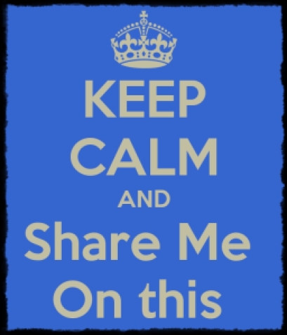 DISCLAIMER KEEP CALM AND SHARE ME ON THIS